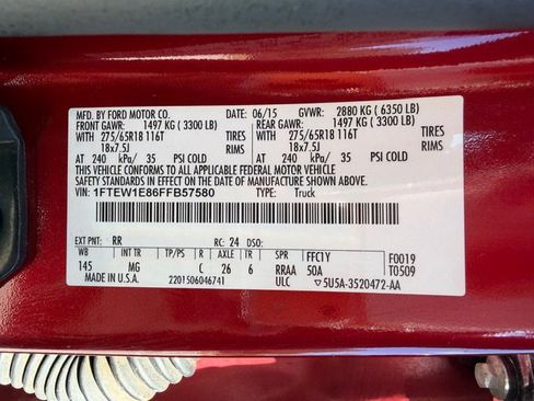 Used 2015 Ford F150 XLT w/ Equipment Group 301A Mid image 19