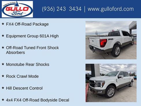 Used 2025 Ford F150 King Ranch w/ FX4 Off-Road Package image 4