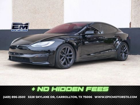 Used 2021 Tesla Model S Plaid AWD/4WD image 1