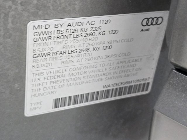 Used 2021 Audi Q3 2.0T Premium Plus w/ Premium Plus Package AWD/4WD image 31