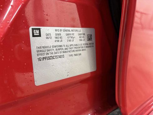 Used 2012 Chevrolet Cruze LT w/ RS Package image 36