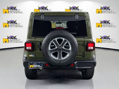 Used 2021 Jeep Wrangler Unlimited Sahara w/ Uconnect 4C Nav & Sound Group image 6