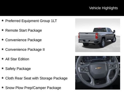 New 2026 Chevrolet Silverado 3500 LT w/ All Star Edition AWD/4WD image 3