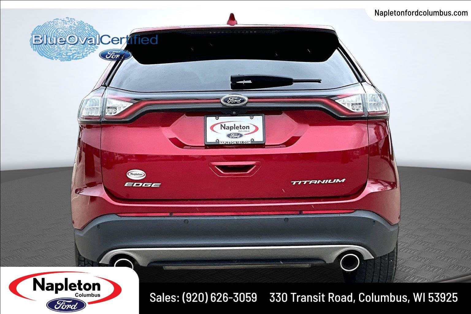 Used 2018 Ford Edge Titanium w/ Equipment Group 302A FWD image 4