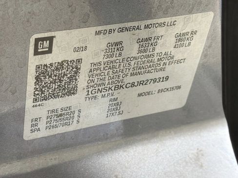 Used 2018 Chevrolet Tahoe LT w/ LT Signature Package AWD/4WD image 30