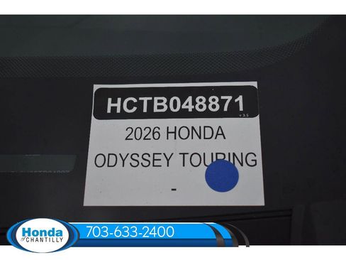 New 2026 Honda Odyssey Touring image 40