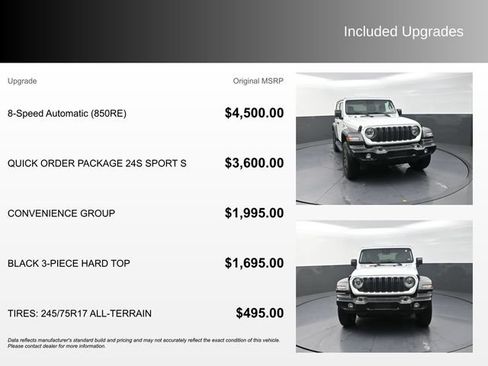 Used 2024 Jeep Wrangler Sport AWD/4WD image 4