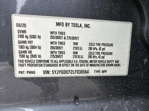 Used 2020 Tesla Model Y Performance image 28