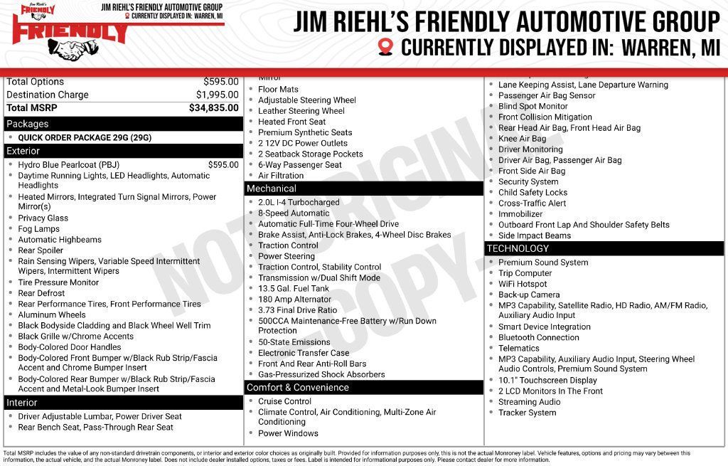 Used 2025 Jeep Compass Limited AWD/4WD image 1