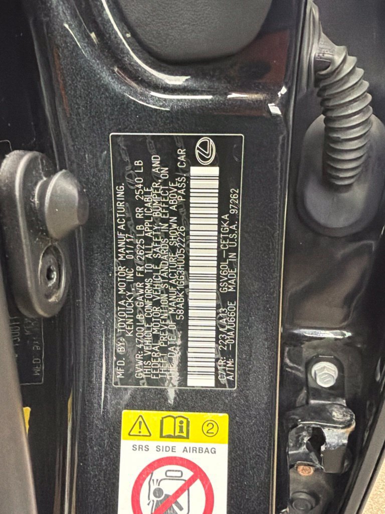 Used 2017 Lexus ES 350 w/ Premium Package FWD image 9