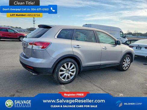 Used 2008 MAZDA CX-9 Grand Touring w/ Grand Touring Assistance Pkg AWD/4WD image 4
