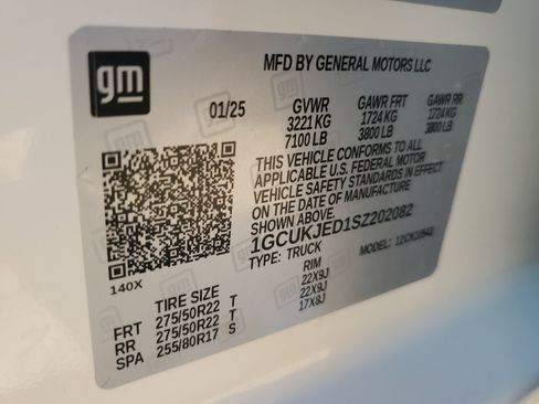 Used 2025 Chevrolet Silverado 1500 High Country w/ High Country Premium Package image 41