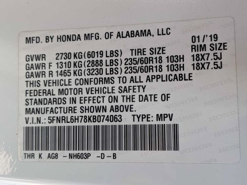 Used 2019 Honda Odyssey EX-L image 31