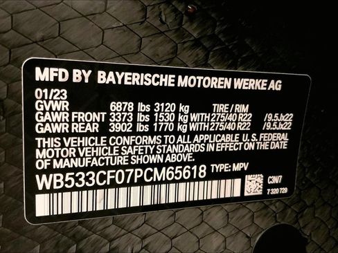 Used 2023 BMW iX M60 w/ Executive Package AWD/4WD image 30
