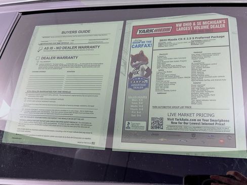 Used 2023 MAZDA CX-5 AWD 2.5 S w/ Preferred Package image 12