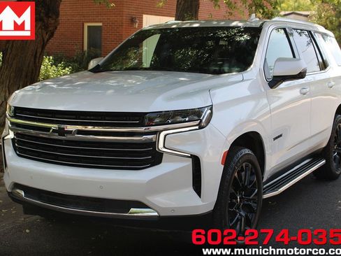 Used 2022 Chevrolet Tahoe LT w/ Luxury Package RWD image 1