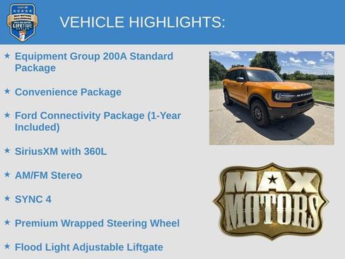 New 2026 Ford Bronco Sport Big Bend w/ Convenience Package AWD/4WD image 6