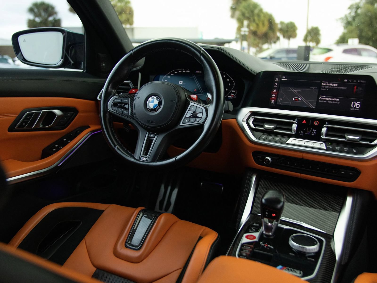 Used 2021 BMW M3 Competition w/ M Carbon Exterior Package RWD image 37