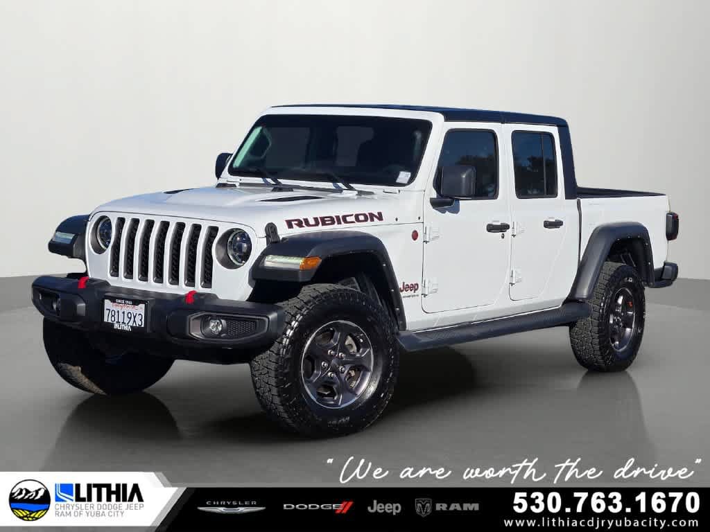 Used 2023 Jeep Gladiator Rubicon w/ LED Lighting Group AWD/4WD image 1