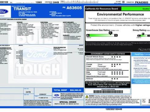 Used 2023 Ford Transit 350 XLT RWD image 2