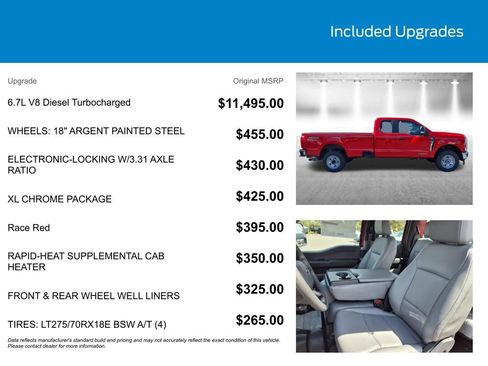 New 2026 Ford F350 XL w/ XL Chrome Package image 3