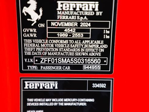 Certified 2025 Ferrari 296 GTS image 65