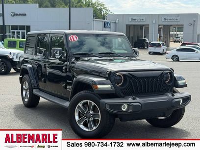 Used 2018 Jeep Wrangler Unlimited Sahara