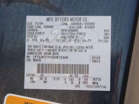 Used 2005 Ford F250 Lariat AWD/4WD image 17