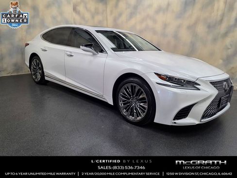 Certified 2020 Lexus LS 500 AWD w/ Interior Upgrade Package image 1
