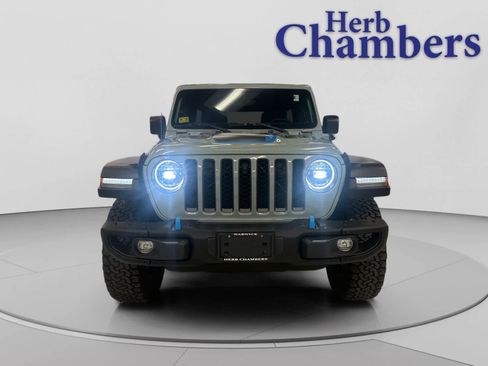 Used 2023 Jeep Wrangler Unlimited Rubicon 4xe w/ Steel Bumper Group AWD/4WD image 2