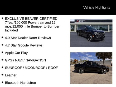 Used 2022 Hyundai Santa Cruz Limited image 5