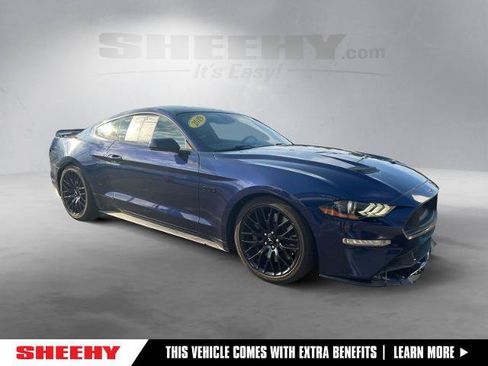 Certified 2019 Ford Mustang GT w/ Ford Safe & Smart Package RWD image 1