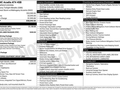 New 2026 GMC Acadia AT4 w/ Luxury Package