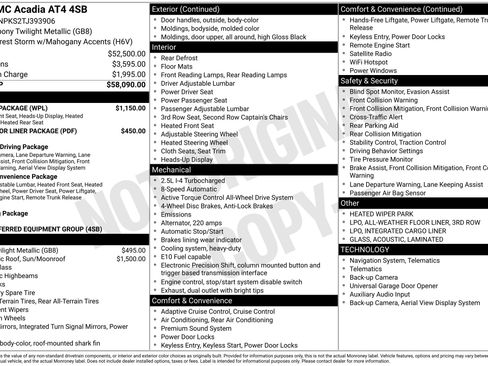 New 2026 GMC Acadia AT4 w/ Luxury Package AWD/4WD image 1