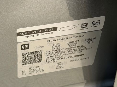 New 2026 Cadillac XT5 Luxury image 20