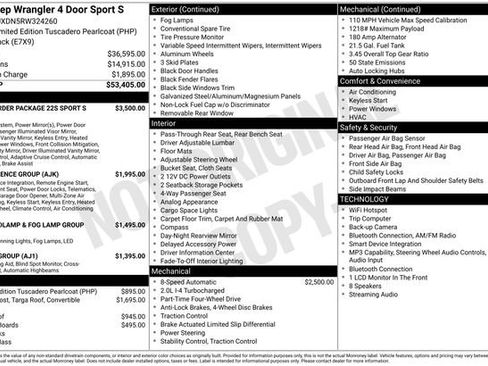 Used 2024 Jeep Wrangler Unlimited Sport AWD/4WD image 11