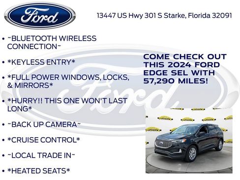Certified 2024 Ford Edge SEL AWD/4WD image 10