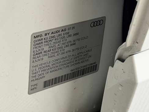 Certified 2025 Audi Q3 2.0T Premium Plus w/ Premium Plus Package AWD/4WD image 21