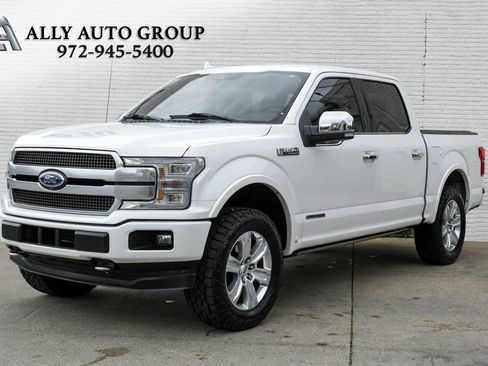 Used 2018 Ford F150 Platinum w/ Equipment Group 701A Luxury AWD/4WD image 1