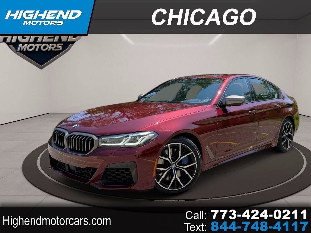 Used 2022 BMW M550i xDrive AWD/4WD image 1