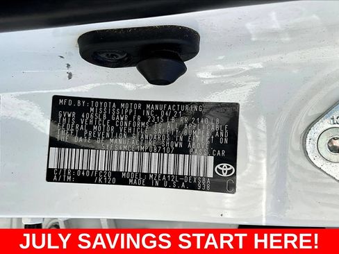 Used 2021 Toyota Corolla SE w/ Carpet Mat Package (TMS) FWD image 23