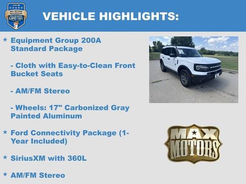 New 2026 Ford Bronco Sport Big Bend w/ Convenience Package AWD/4WD image 6