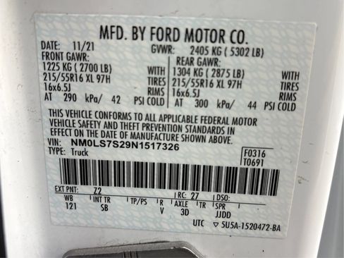 Used 2022 Ford Transit Connect XL FWD image 27