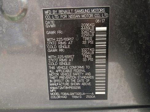 Used 2017 Nissan Rogue SV image 33