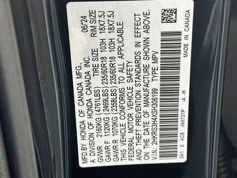 Used 2025 Honda CR-V EX image 12