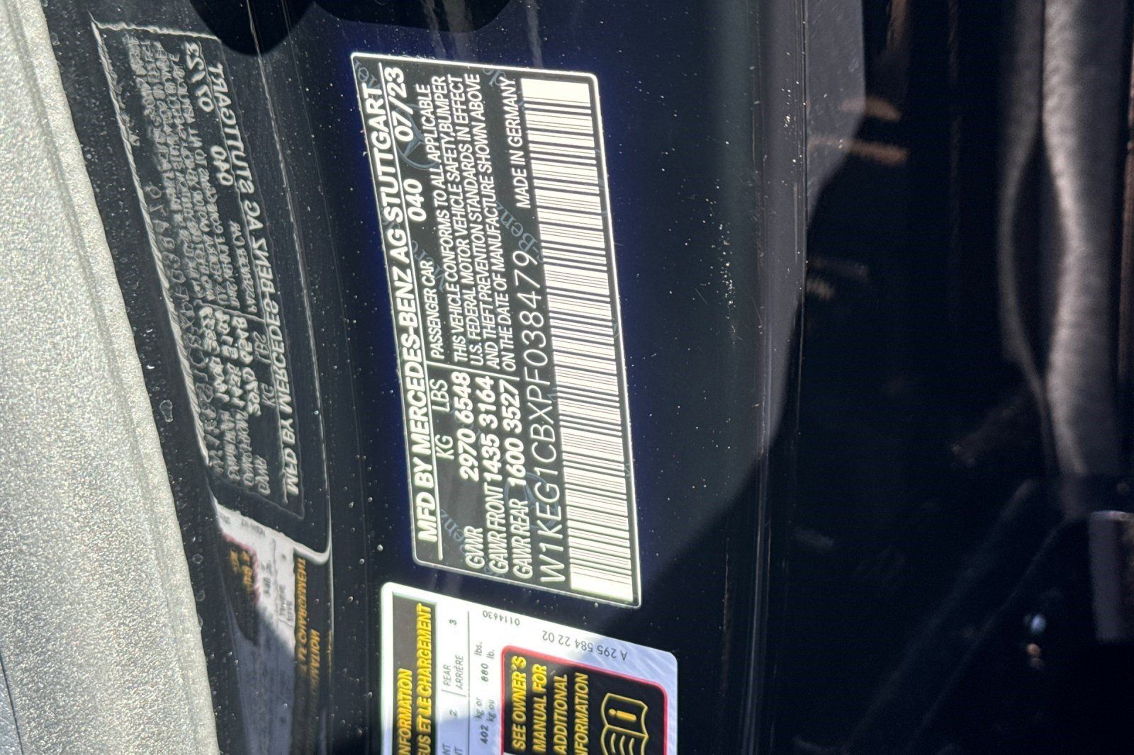 Certified 2023 Mercedes-Benz EQE 350+ 4MATIC Sedan image 27