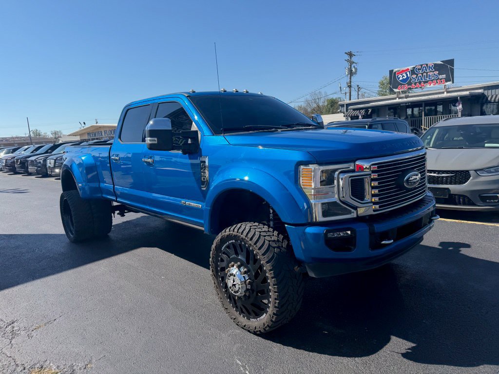 Used 2021 Ford F450 Platinum w/ FX4 Off-Road Package AWD/4WD image 2