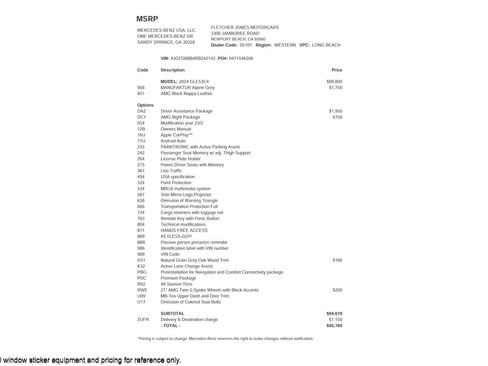 Certified 2024 Mercedes-Benz GLE 53 AMG AMG GLE 53 4MATIC+ Coupe image 3