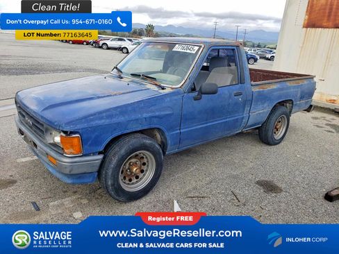 Used 1987 Toyota Pickup 2WD Regular Cab image 1
