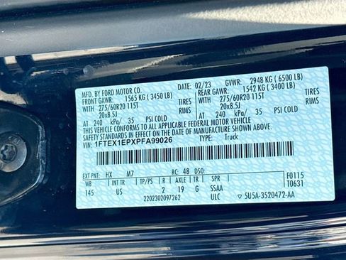 Certified 2023 Ford F150 XLT w/ Equipment Group 302A High image 33